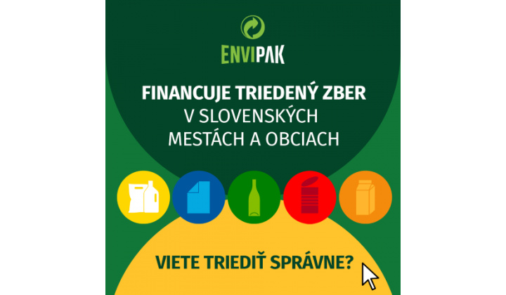 Fotka pre článok ENVI PAK  triedenie odpadu