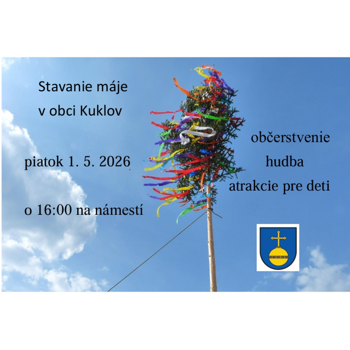 Menšia fotka pre článok Pozvánka na stavanie máje